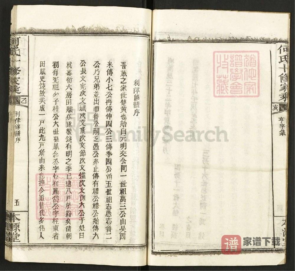 图片[2]-湖北黄冈麻城罗田何氏十修家乘（本源堂）PDF高清电子版下载-家谱下载