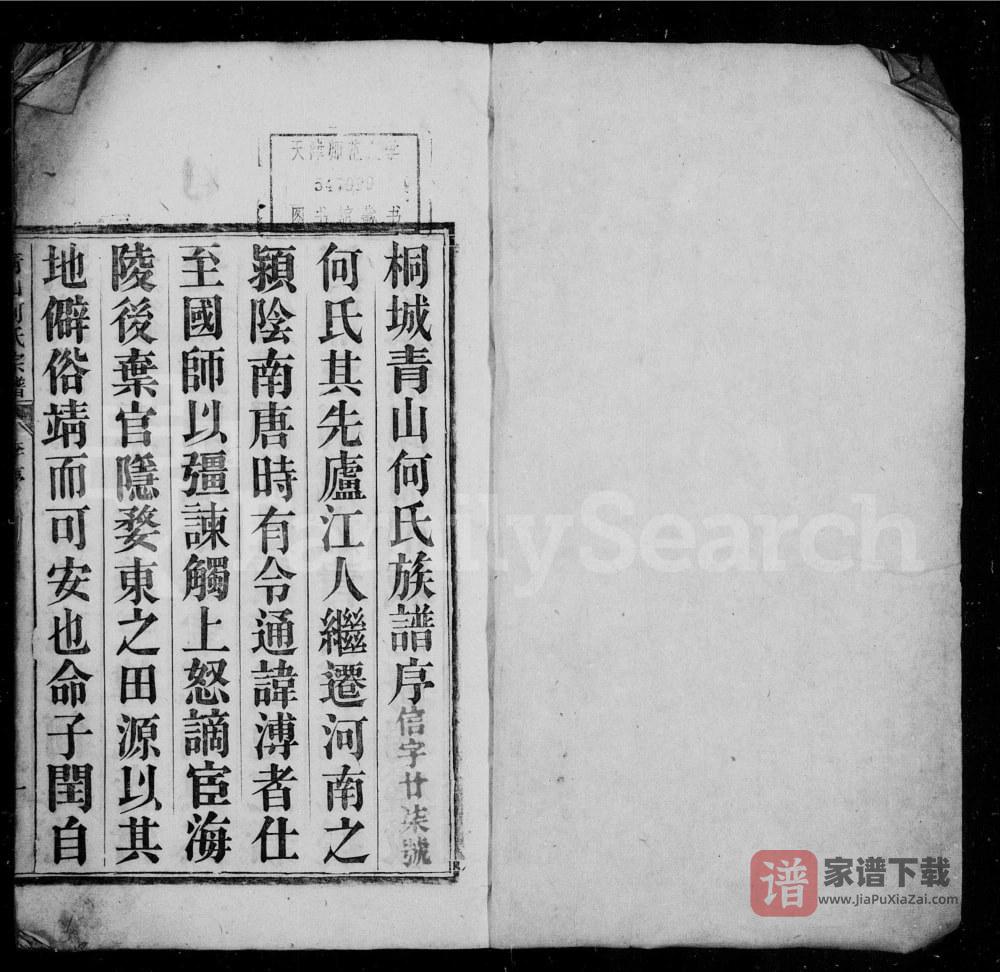 图片[2]-安徽桐城青山何氏宗谱PDF高清电子版下载-家谱下载