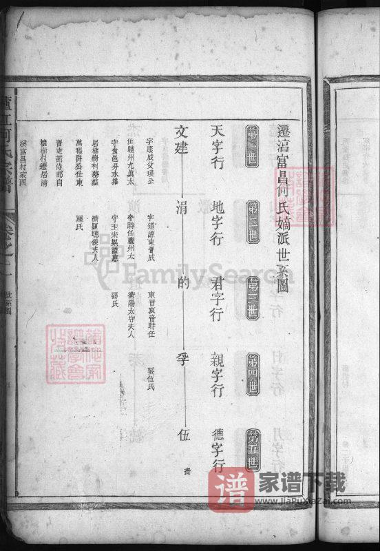 浙江兰溪庐江何氏宗谱(庆聚堂)PDF高清电子版下载-家谱下载