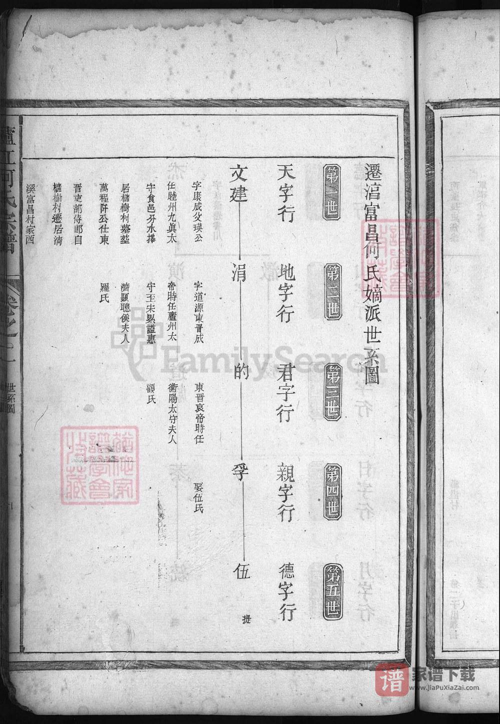 浙江兰溪庐江何氏宗谱（庆聚堂）PDF高清电子版下载