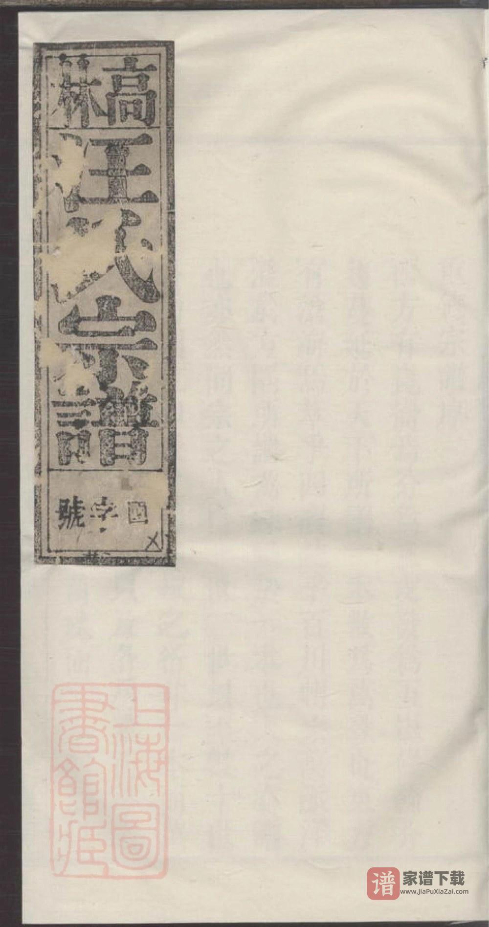 安徽桐城高林汪氏宗谱（余庆堂，光绪8年本）PDF高清电子版下载