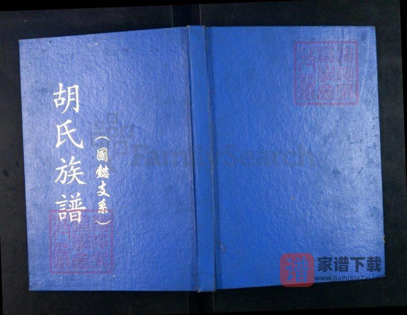 重庆江津区胡氏族谱（国懿支系）PDF高清电子版下载-家谱下载