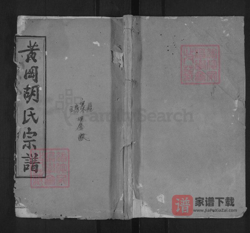 湖北黄冈胡氏宗谱(经义堂)PDF高清电子版下载-家谱下载