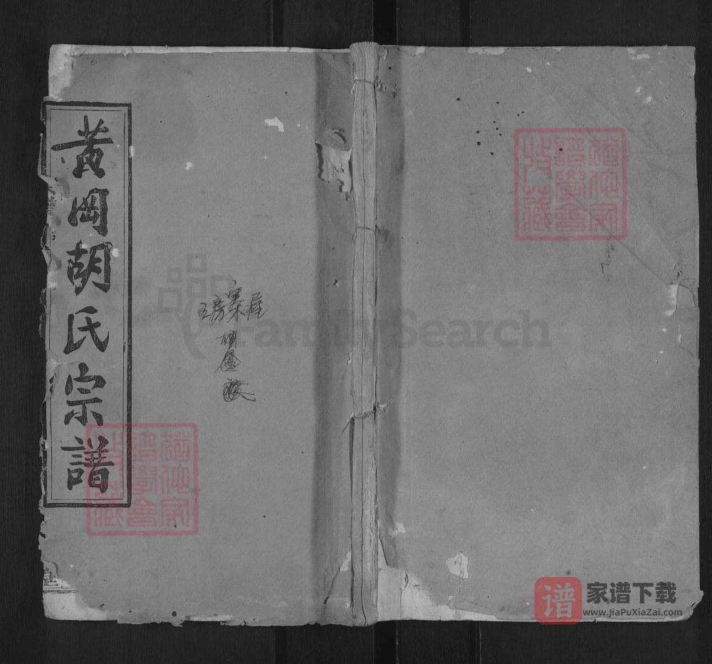 湖北黄冈胡氏宗谱（经义堂）PDF高清电子版下载