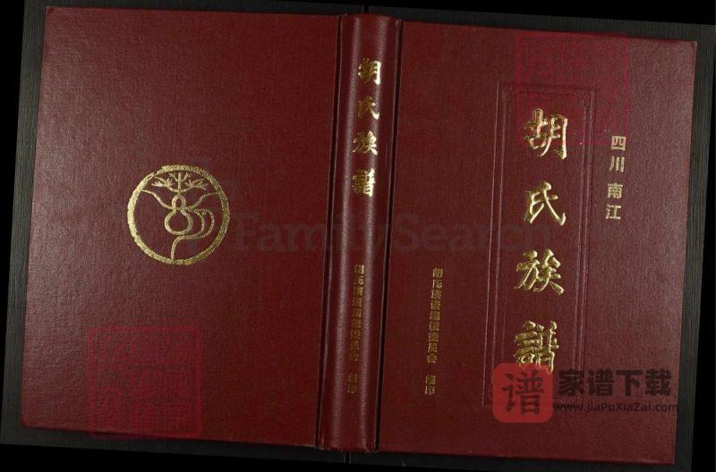 四川巴中南江县胡氏族谱PDF高清电子版下载-家谱下载