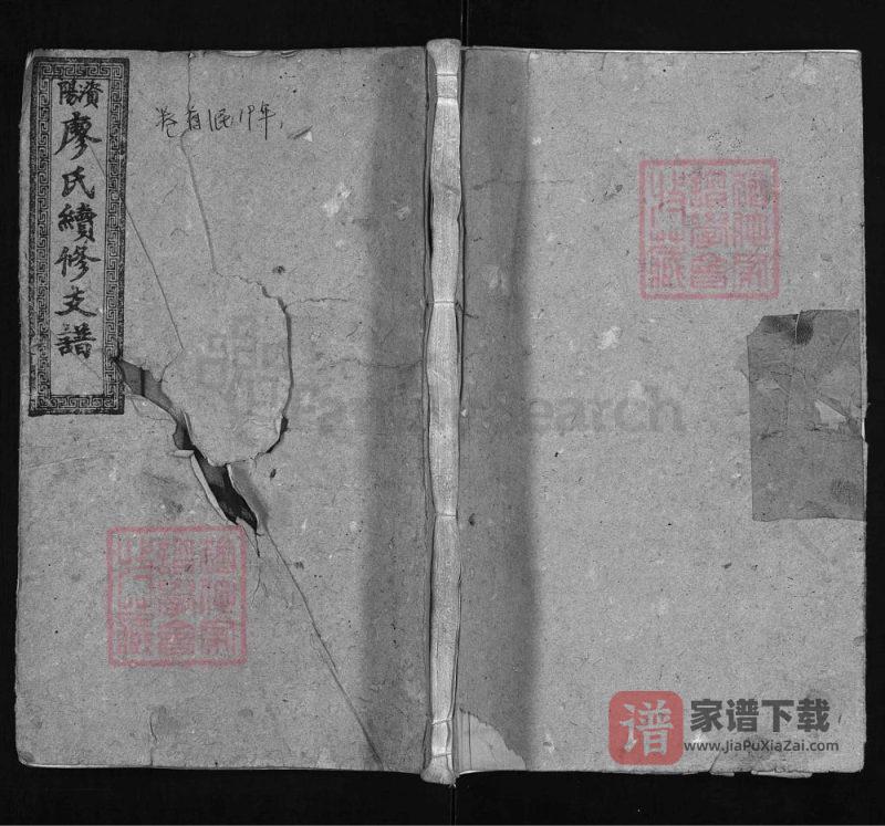 湖南益阳澬阳廖氏续修支谱（世彩堂）PDF高清电子版下载-家谱下载