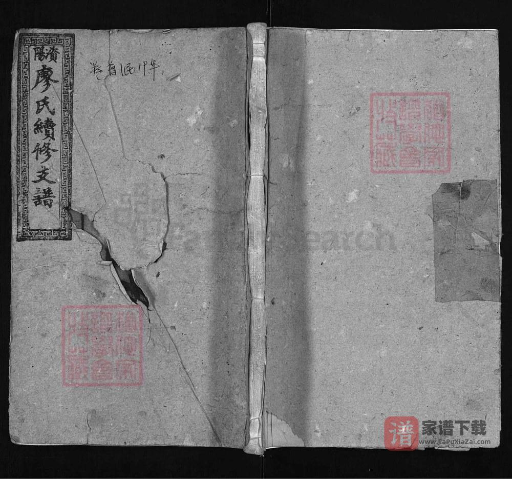 湖南益阳澬阳廖氏续修支谱（世彩堂）PDF高清电子版下载
