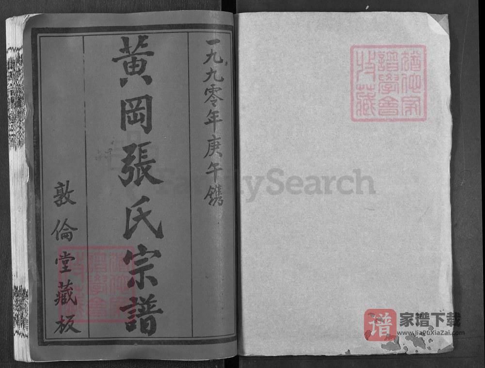 图片[2]-湖北武汉新洲区张氏宗谱（敦伦堂）PDF高清电子版下载-家谱下载