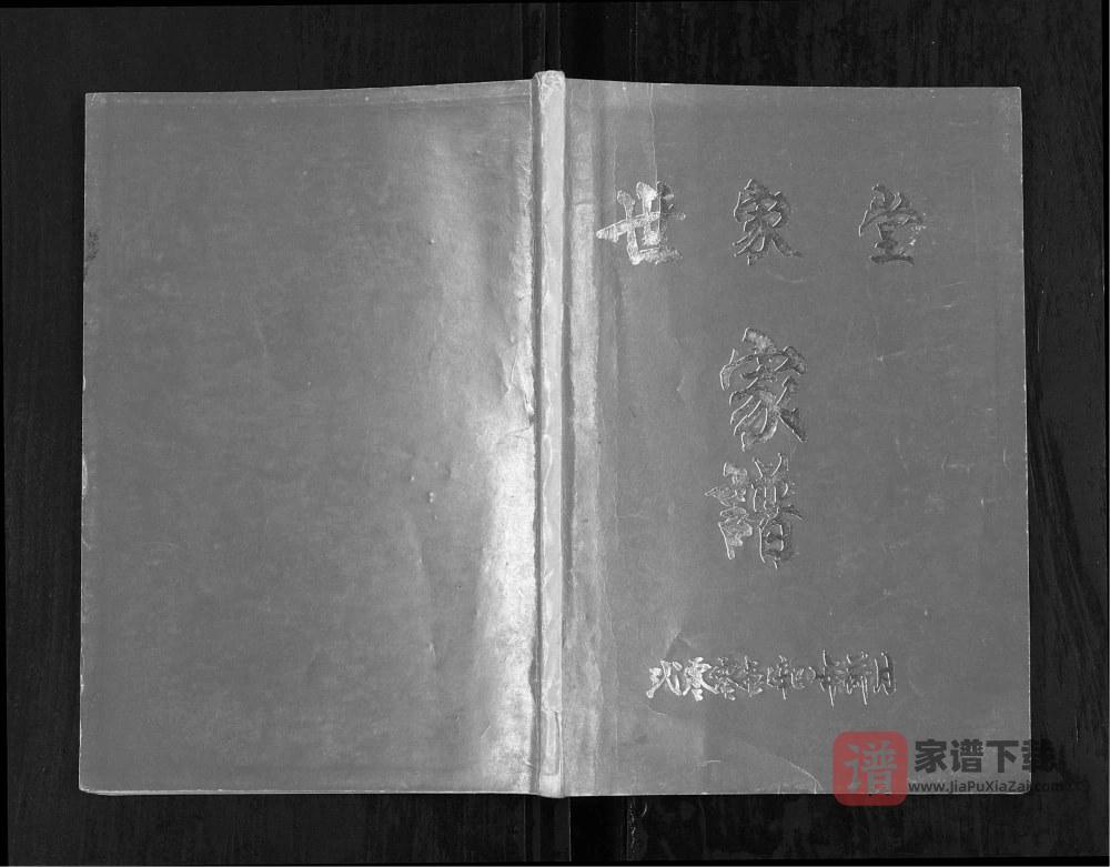 图片[1]-江苏高邮倪氏世家堂家谱PDF高清电子版下载-家谱下载