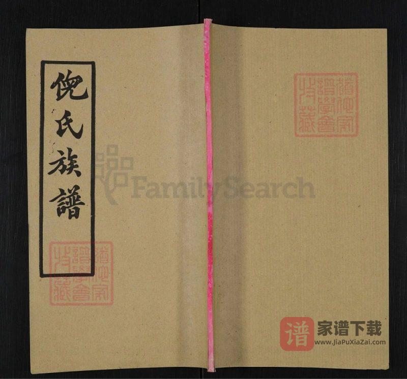 湖北黄冈倪氏族谱（重光堂）PDF高清电子版下载-家谱下载