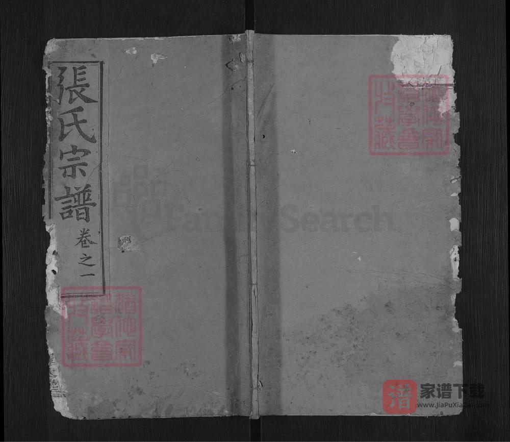 湖北麻城张氏宗谱（孝友堂）PDF高清电子版下载