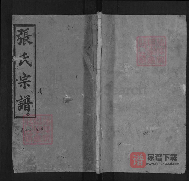 湖北英山张氏宗谱（金鑑堂）PDF高清电子版下载-家谱下载