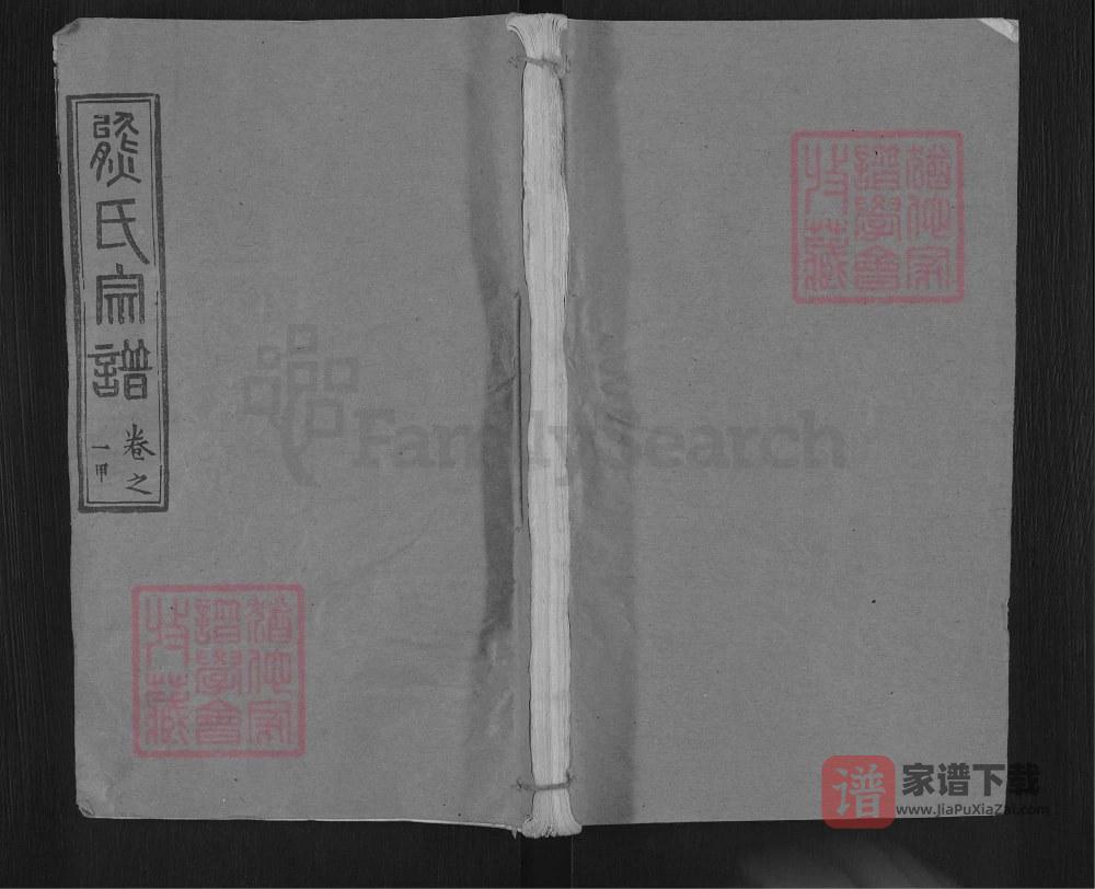 湖北麻城熊氏宗谱（吉庆堂）PDF高清电子版下载