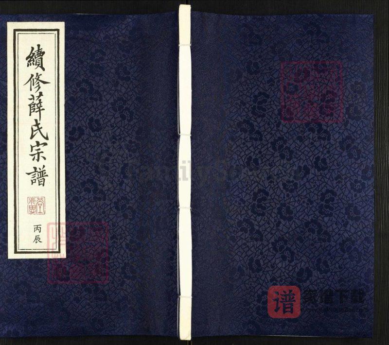 江苏江阴续修薛氏宗谱（永思堂）PDF高清电子版下载-家谱下载