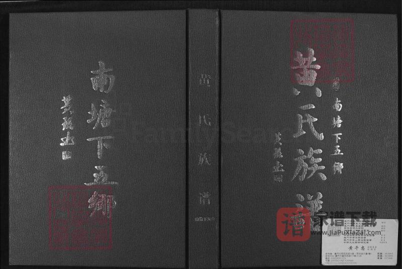 广东陆丰南塘下五乡黄氏族谱(儒学堂)PDF高清电子版下载-家谱下载