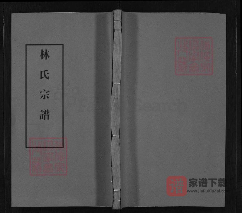 浙江衢州常山县林氏宗谱(九牧堂)PDF高清电子版下载-家谱下载