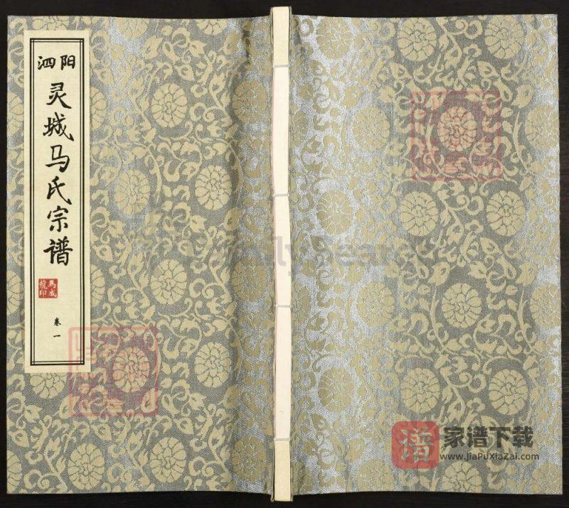 江苏宿迁泗阳灵城马氏宗谱（伏波堂）PDF高清电子版下载-家谱下载