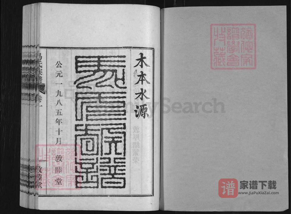 图片[2]-山东济宁汶上汶邑马氏族谱（敦睦堂）PDF高清电子版下载-家谱下载