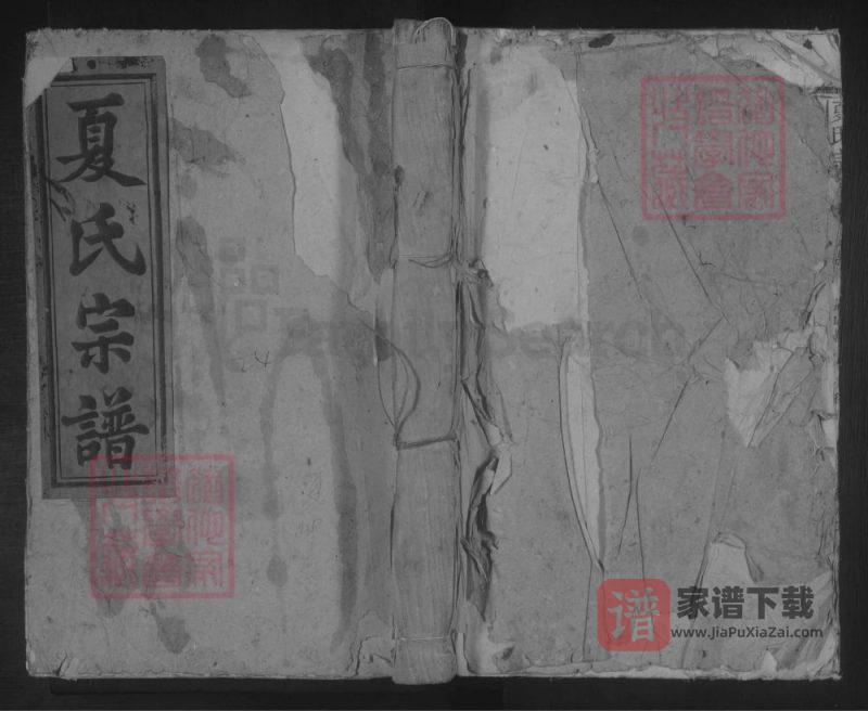 江西九江德安夏氏宗谱PDF高清电子版下载-家谱下载