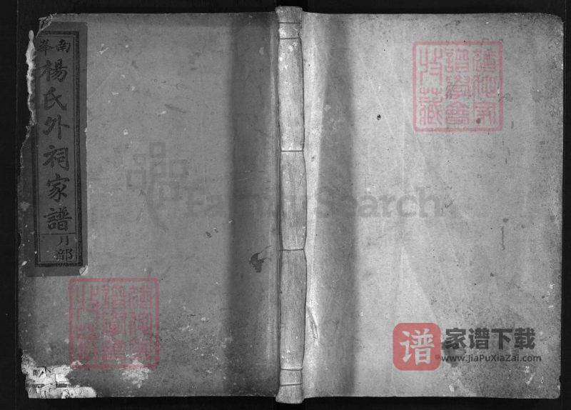 浙江江山南峰杨氏外祠家谱(永思堂)PDF高清电子版下载-家谱下载