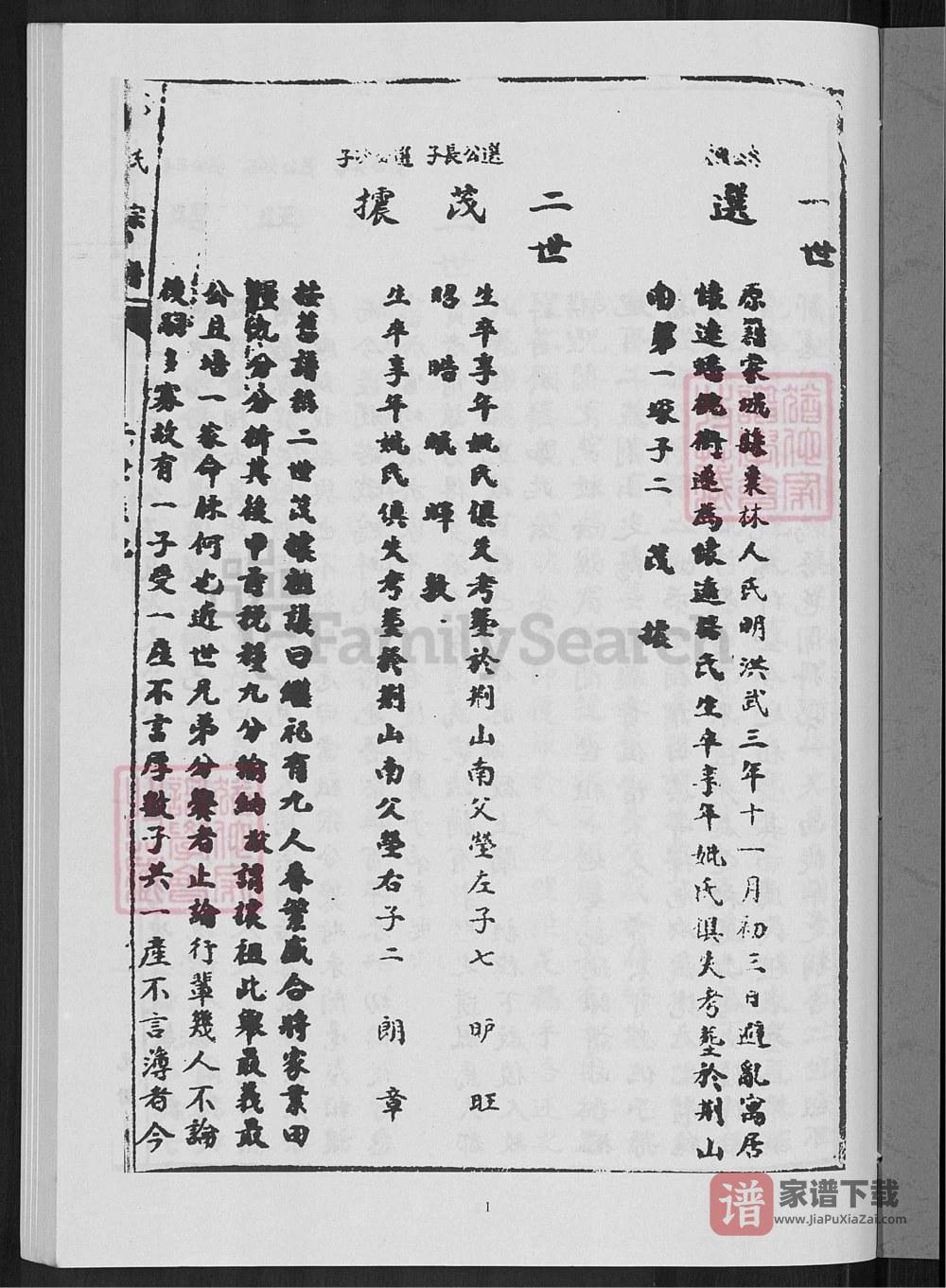 图片[2]-安徽蚌埠怀远杨氏宗谱PDF高清电子版下载-家谱下载