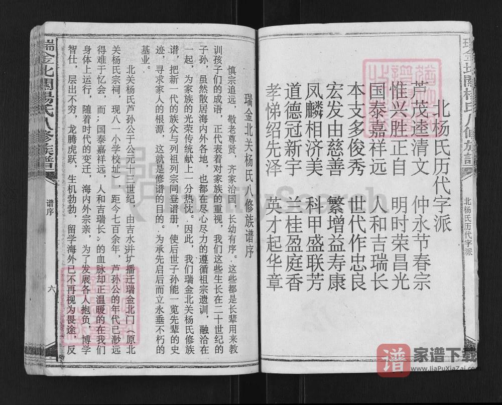 图片[2]-江西瑞金北关杨氏八修族谱PDF高清电子版下载-家谱下载