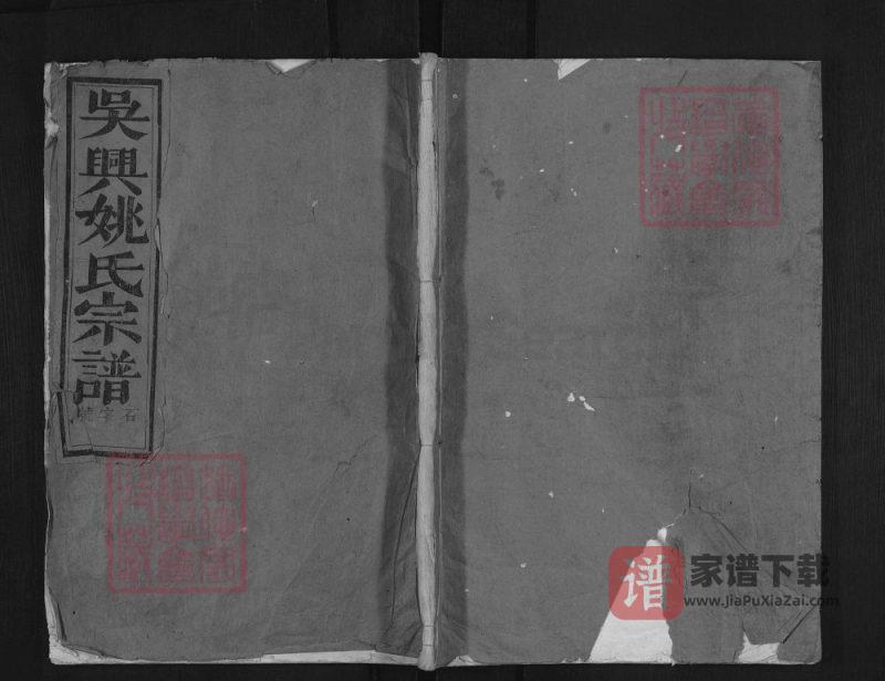 浙江金华浦江吴兴姚氏宗谱PDF高清电子版下载-家谱下载