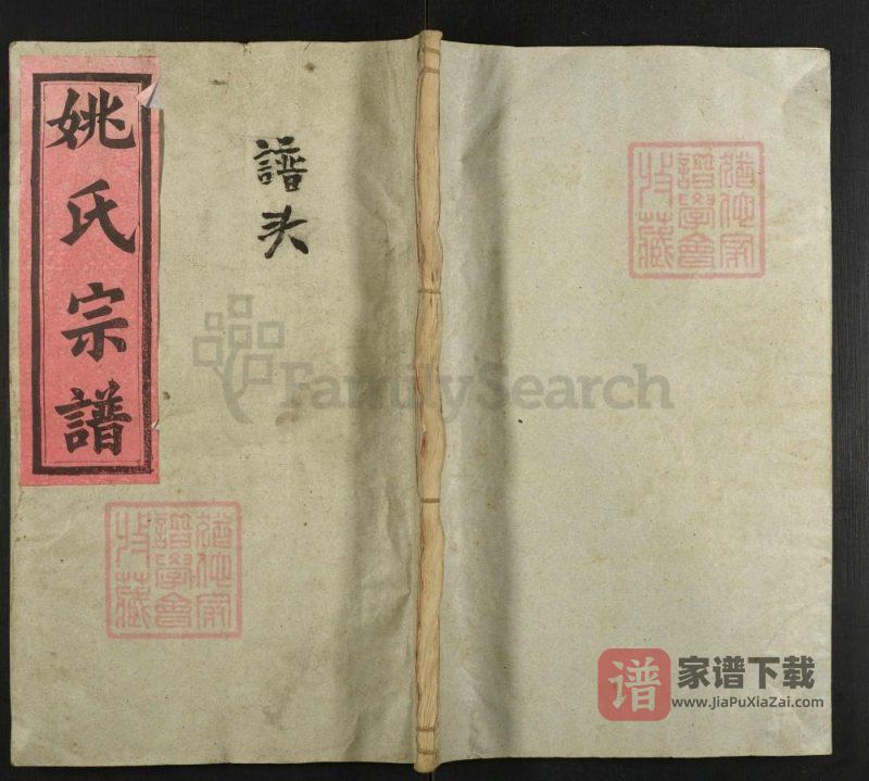 江西上饶姚氏宗谱PDF高清电子版下载-家谱下载