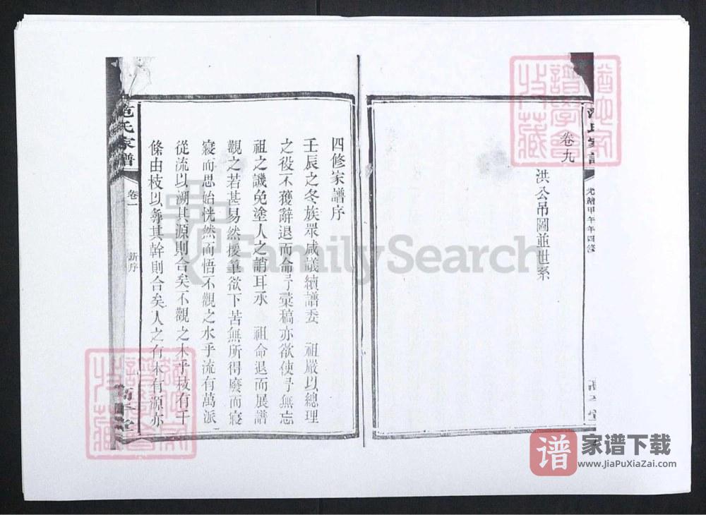 图片[2]-湖南长沙范氏家谱（高平堂）PDF高清电子版下载-家谱下载