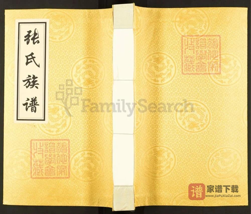 图片[1]-四川资阳安岳张氏起蛟公分支族谱PDF高清电子版下载-家谱下载
