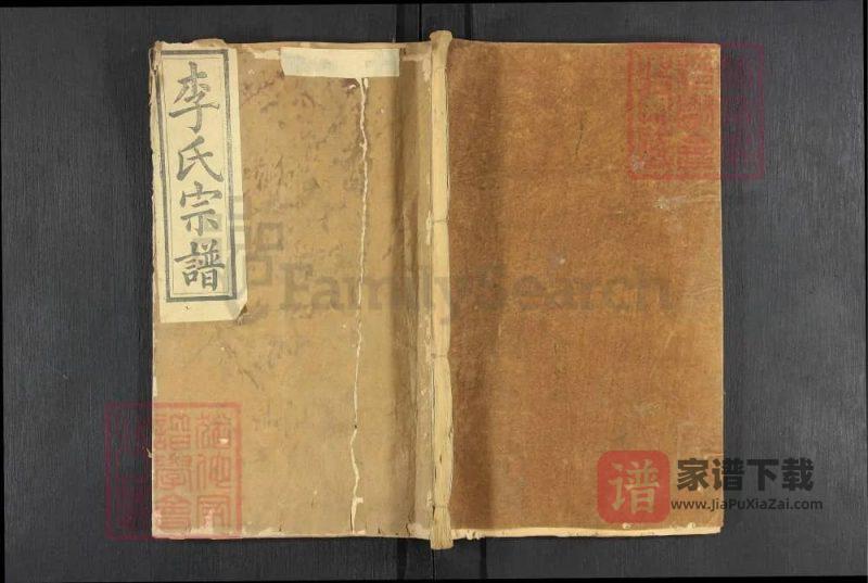 湖北黄冈李氏族谱（青莲堂）PDF高清电子版下载-家谱下载