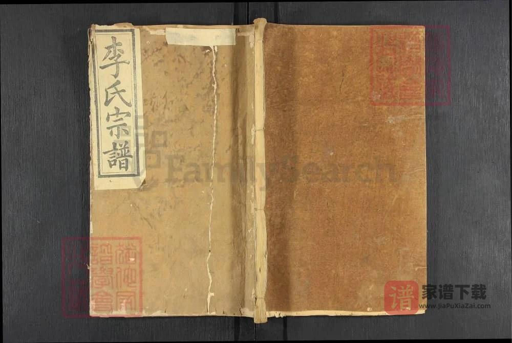 图片[1]-湖北黄冈李氏族谱（青莲堂）PDF高清电子版下载-家谱下载