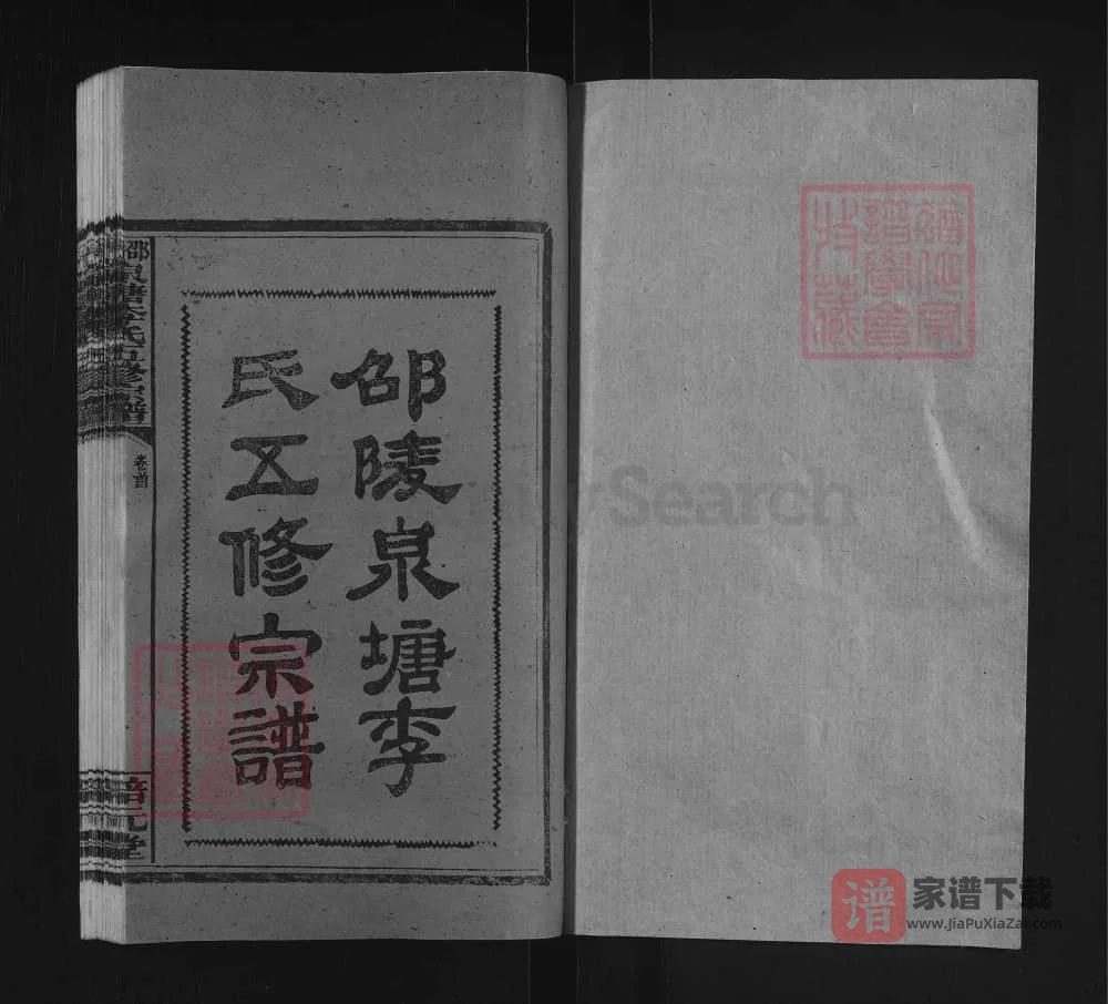 图片[2]-湖南邵阳邵东邵陵泉塘李氏五修宗谱（培元堂）PDF高清电子版下载-家谱下载
