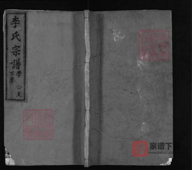 湖北麻城李氏宗谱（青莲堂，光绪18年本）PDF高清电子版下载-家谱下载