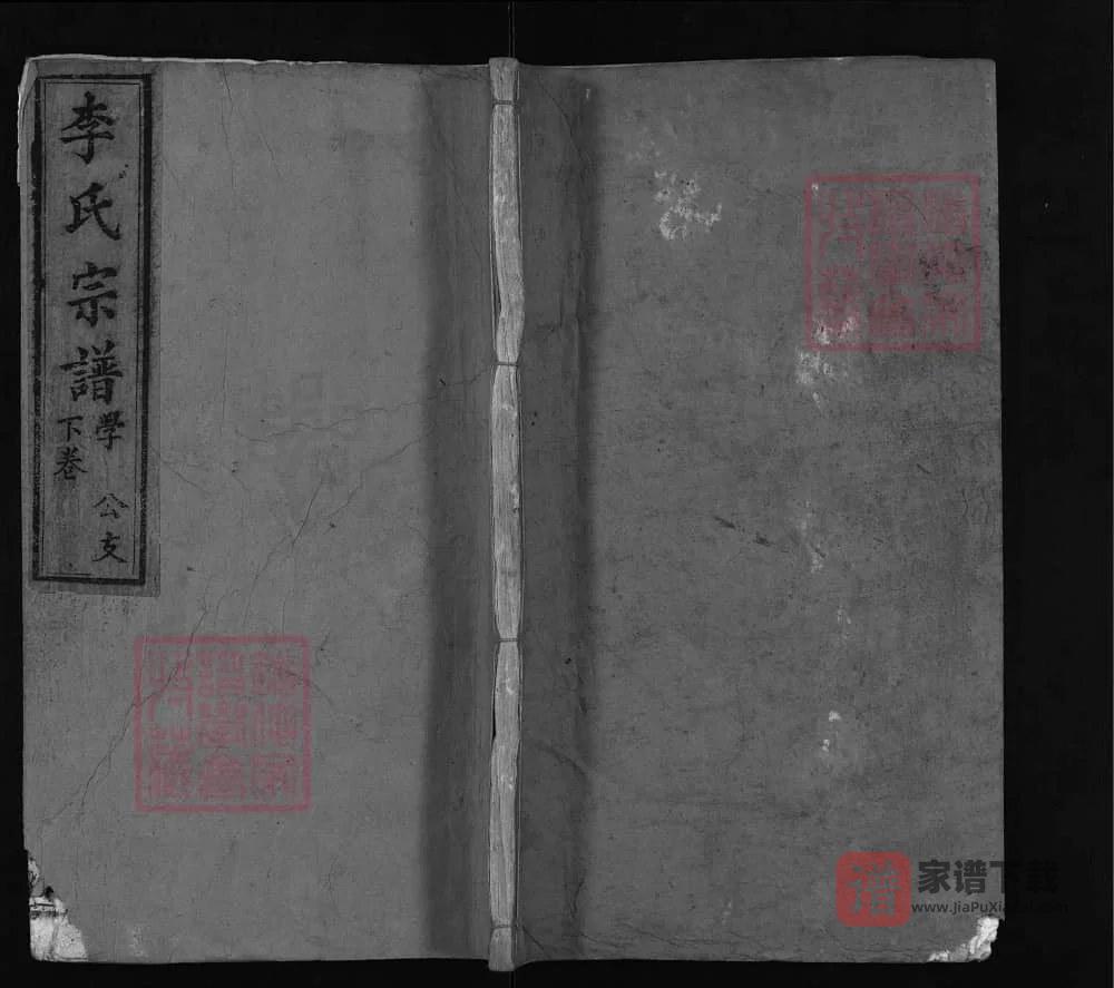 图片[1]-湖北麻城李氏宗谱（青莲堂，光绪18年本）PDF高清电子版下载-家谱下载
