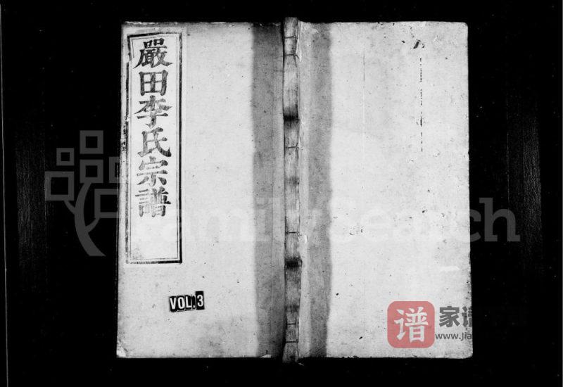 江西上饶婺源星江严田李氏宗谱PDF高清电子版下载-家谱下载