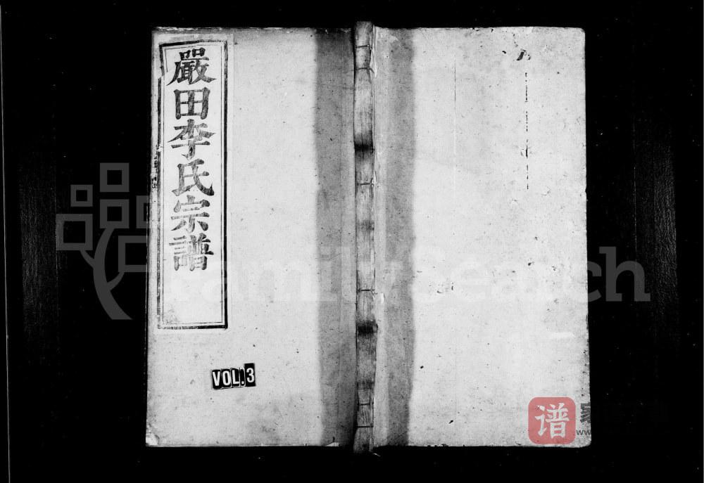 图片[1]-江西上饶婺源星江严田李氏宗谱PDF高清电子版下载-家谱下载