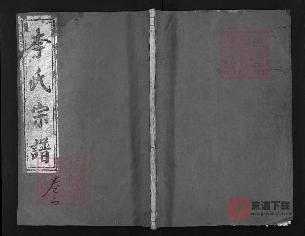 图片[1]-湖北黄冈罗田李氏宗谱（孝义堂）PDF高清电子版下载-家谱下载