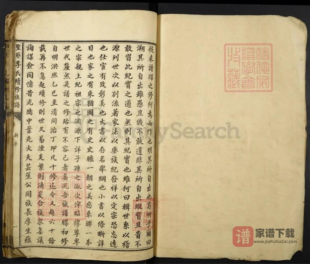 图片[2]-江西抚州南丰圣巷李氏续修族谱PDF高清电子版下载-家谱下载