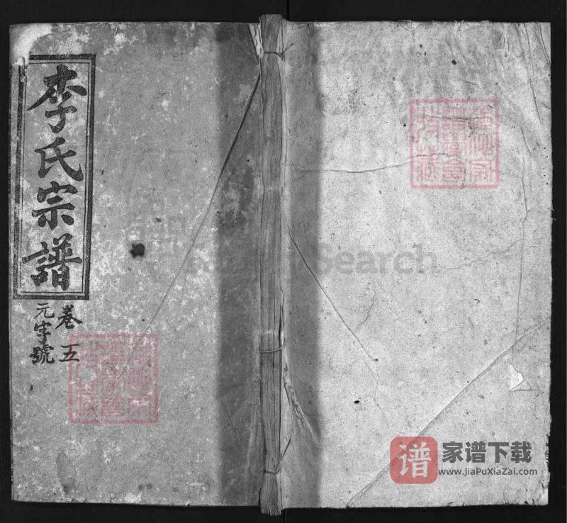 江西九江永修李氏宗谱(青莲堂)PDF高清电子版下载-家谱下载