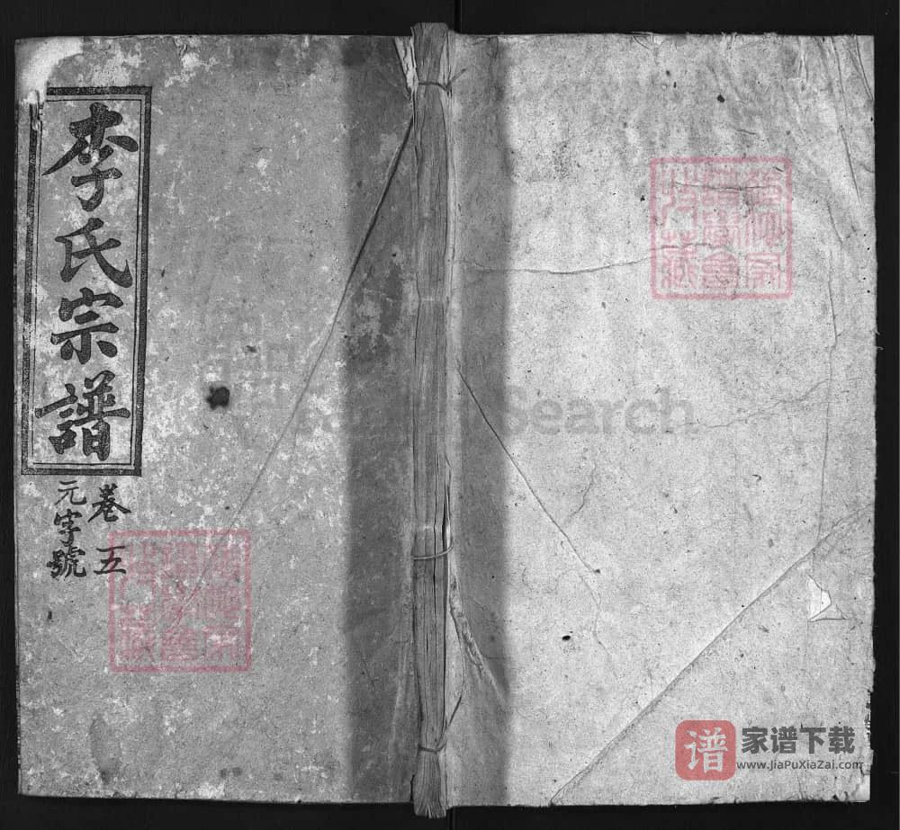 图片[1]-江西九江永修李氏宗谱（青莲堂）PDF高清电子版下载-家谱下载