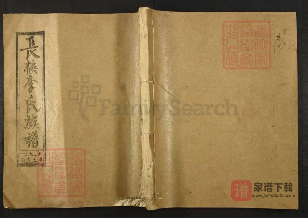 图片[1]-福建三明清流长校李氏七修族谱PDF高清电子版下载-家谱下载
