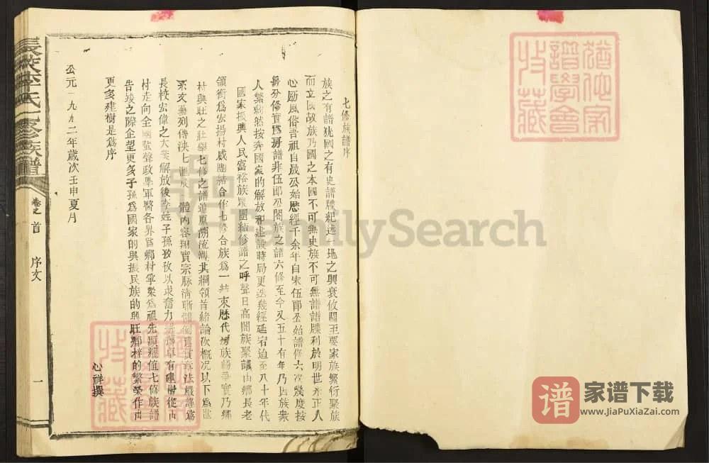 图片[2]-福建三明清流长校李氏七修族谱PDF高清电子版下载-家谱下载