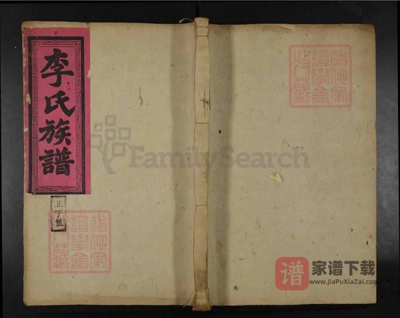 湖南永兴金陵高堂李氏三次刊修族谱（仙舟堂）PDF高清电子版下载-家谱下载