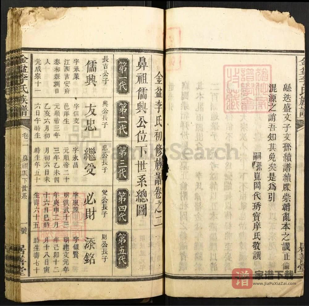 图片[2]-湖南邵东金盆李氏族谱（居善堂）PDF高清电子版下载-家谱下载