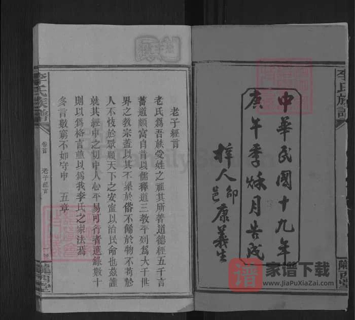 图片[2]-湖南邵阳洞口县草塘李氏三修族谱（陇西堂）PDF高清电子版下载-家谱下载