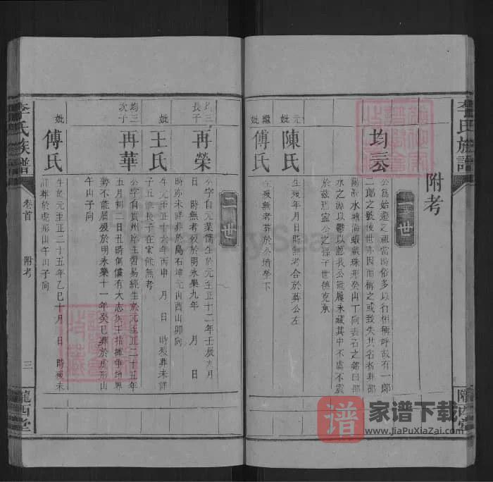 图片[2]-湖南邵阳洞口县草塘李氏族谱（陇西堂）PDF高清电子版下载-家谱下载