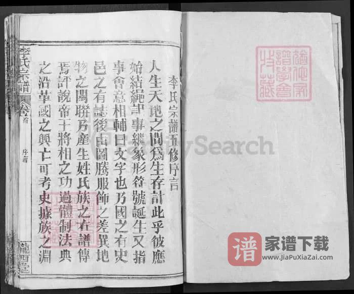 图片[2]-湖北黄冈团风县李氏宗谱（陇西堂）PDF高清电子版下载-家谱下载