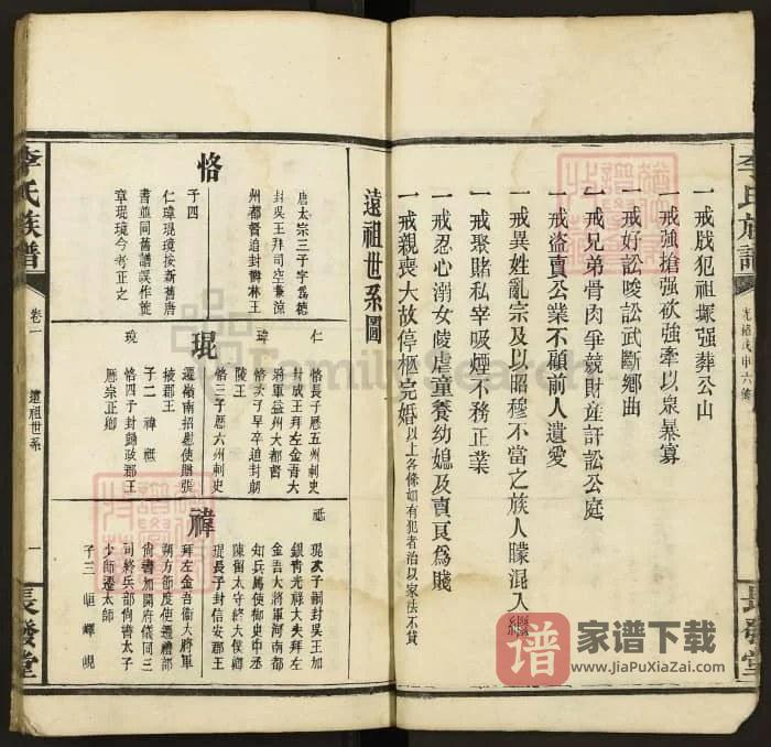 图片[2]-湖南岳阳平江李氏族谱（长发堂）PDF高清电子版下载-家谱下载