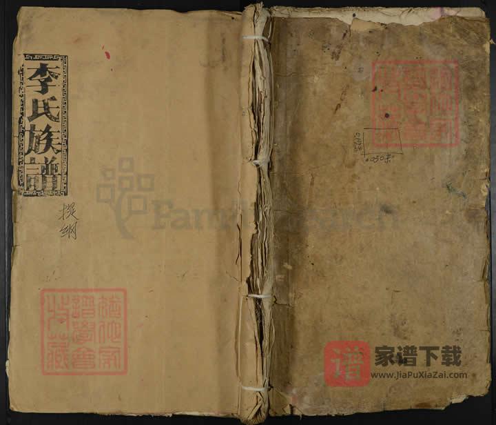 湖南临湘李氏宗谱(花萼堂,民国18年本)PDF高清电子版下载-家谱下载